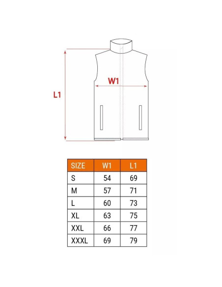 Vesta de lucru matlasata, model PREMIUM, marimea XXXL/58, NEO
