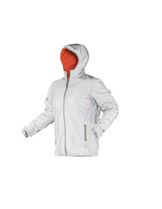 Geaca de lucru, reflectorizanta, alba, model REFLECTIVE, marimea XL/54, NEO