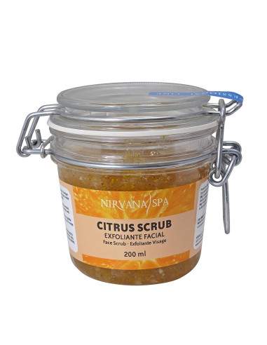 Scrub de citrice Exfoliant facial, 200 ml, Nirvana Spa