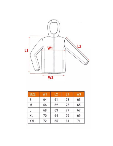 Geaca de lucru cu gluga, izolatie Oxford, model Warm, marimea XXL/58, NEO