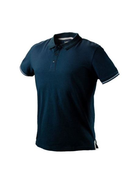 Tricou polo maneca scurta, model Denim, marimea XXXL/58, NEO