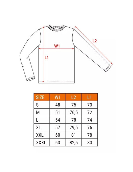 Tricou cu maneca lunga raglan, model Premium, marimea XL/54, NEO