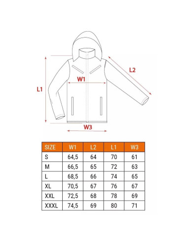 Geaca de lucru, reflectorizanta, cu izolatie, impermeabila, model Visibility, marimea M/50, NEO