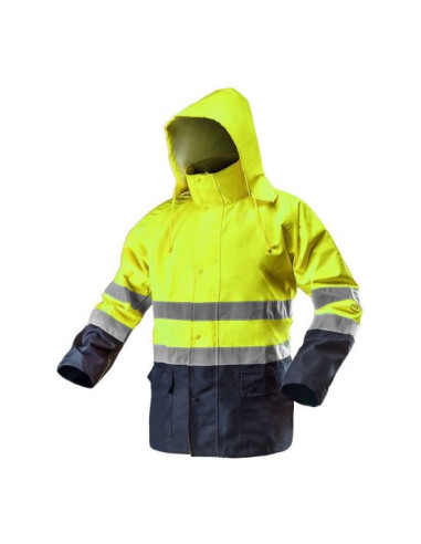 Geaca de lucru, tesatura Oxford, impermeabila, galben, model Visibility, marimea L/52, NEO