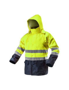 Geaca de lucru, tesatura Oxford, impermeabila, galben, model Visibility, marimea XXL/56, NEO