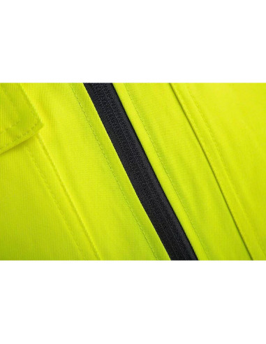 Geaca de lucru slim fit, reflectorizanta, galben, model Visibility, marimea S/48, NEO