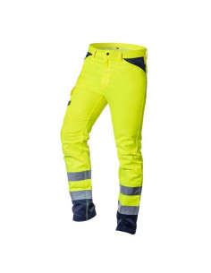 Pantaloni de lucru slim fit, reflectorizanti, model Visibility, marimea XXL/56, NEO