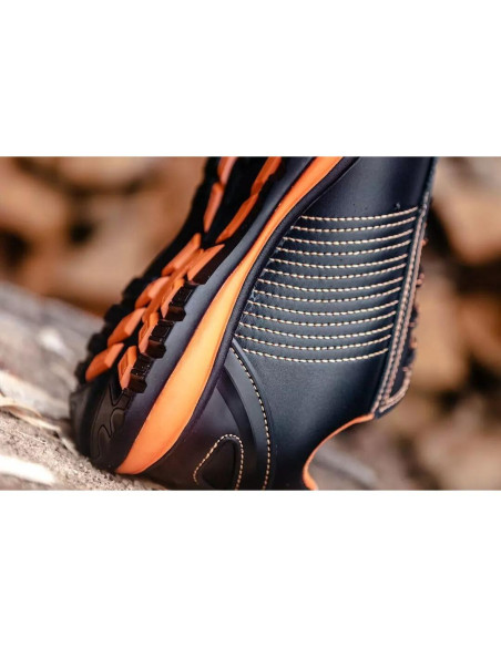 Pantofi de lucru, SB, SRA, piele, protectie metalica, marimea 44, NEO