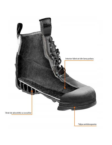 Bocanci de lucru pentru iarna, marimea 44, NEO