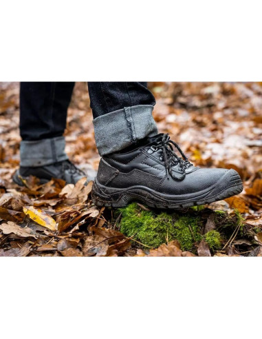 Pantofi de lucru profesionali, 02, SRC, piele, marimea 45, NEO