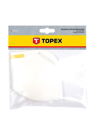 Masca praf FFP2, set 5 buc, Topex