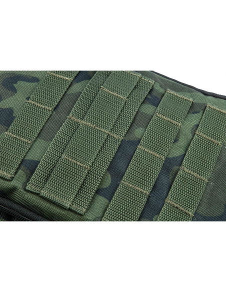 Geanta turistica/calatorie de umar, model Survival, camuflaj, 8 buzunare, 8.5x25.5x19.5 cm, NEO