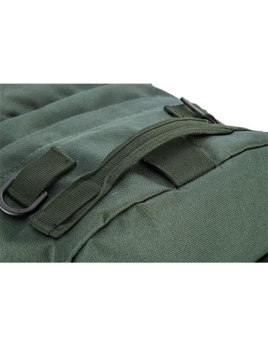 Ghiozdan/rucsac turistic, 4 in 1, model Survival, verde inchis, NEO