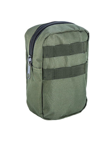 Ghiozdan/rucsac turistic, 4 in 1, model Survival, verde inchis, NEO