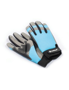 Manusi pentru gradina si lucrul cu unelte, piele, poliester, prindere VELCRO - marime XL