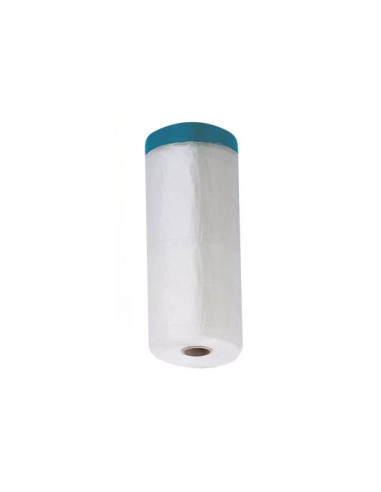 Folie protectie cu banda adeziva, pentru exterior, 1.10x20 m