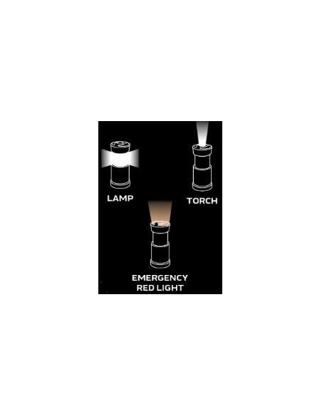 Lampa camping, 3 in 1, LED COB, 3 W, 200 lm, 3xAA, NEO