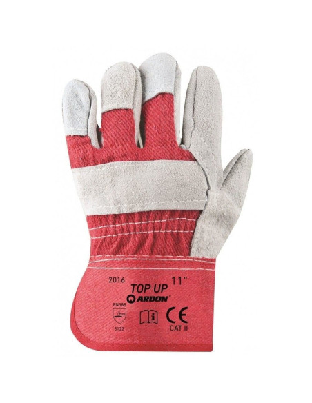 Manusi TOP UP, piele intoarsa, profi, marimea XXL, Ardon
