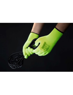 Manusi BUCK verde fosforecent, poliester/poliuretan, marimea XL, Ardon 2