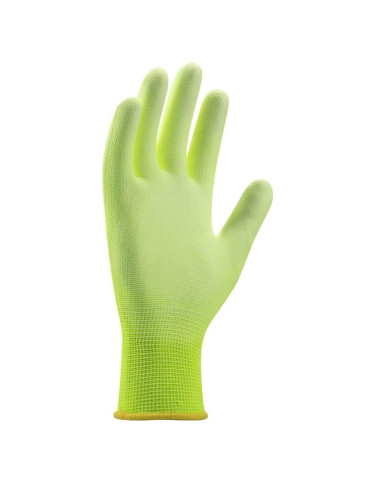 Manusi BUCK verde fosforecent, poliester/poliuretan, marimea XL, Ardon