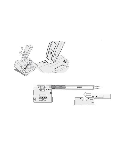 Cutter + 30 lame rezerva, pentru decoratii, OLFA
