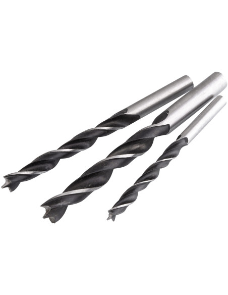 Set 5 burghie pentru lemn, 4-10 mm, Richmann