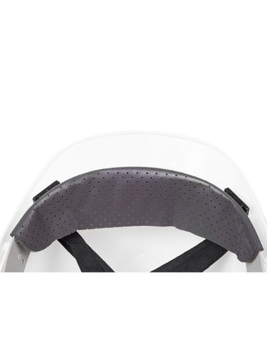 Casca de protectie HDPE, alb, reglaj in 4 puncte, Richmann Exclusive