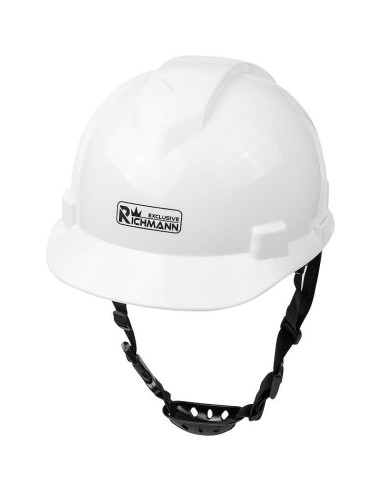 Casca de protectie HDPE, alb, reglaj in 4 puncte, Richmann Exclusive