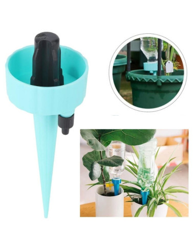 Picurator cu valva pentru irigare, Debit de apa reglabil, pentru plante de interior, PP, 16.5 cm