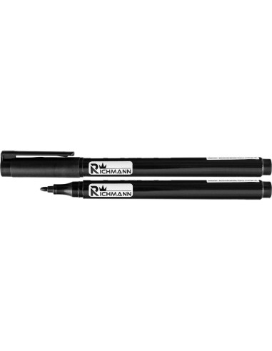 Set 36 buc marker permanent subtire, 4 culori, Richmann