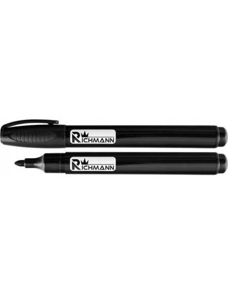 Set 36 buc marker permanent, gros, 4 culori, RICHMANN
