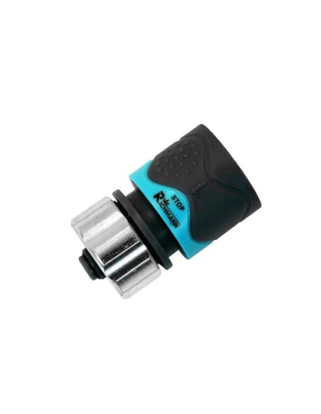 Cupla rapida, cu stop, ABS + aluminiu, 1/2", Richmann