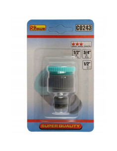 Adaptor robinet, filet interior, 1/2"-3/4", Richmann 2