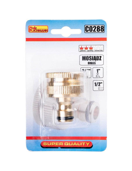 Adaptor robinet, filet interior, alama, 3/4''/1", 1/2", Richmann