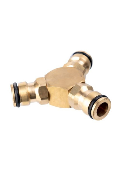 Adaptor, cuplaj rapid, 3 directii, alama, 1/2", Richmann