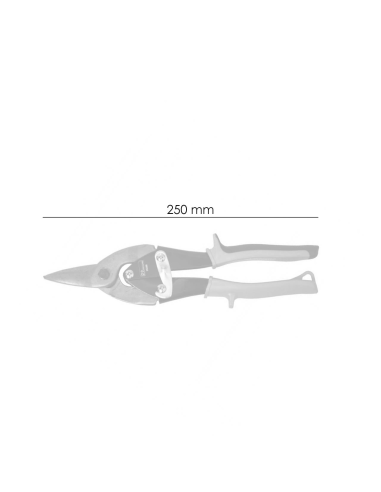 Foarfeca de tabla pentru taiere dreapta, 250 mm, RICHMANN