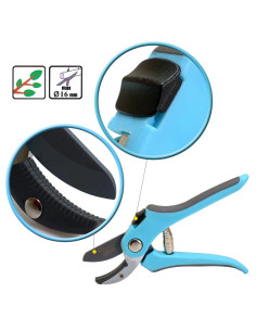 Foarfeca gradina, tip nicovala, teflon, 20 cm, Richmann 2