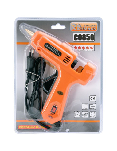 Pistol de lipit baton silicon, 2 trepte putere, 60-100 W, Richmann Exclusive