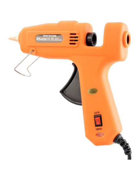 Pistol de lipit baton silicon, 2 trepte putere, 60-100 W, Richmann Exclusive