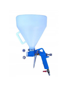 Pistol aplicat vopsele lavabile, tencuieli, vas superior, plastic, 4 bar, 5 L, 4/6/8 mm, Richmann 