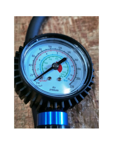 Pistol presiune roti, pentru camioane, cu manometru, max 15 bar, Richmann