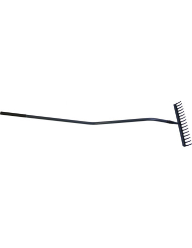 Grebla pentru frunze, gradina, coada metal, 16 dinti, 41.5x150 cm, Richmann Exclusive 