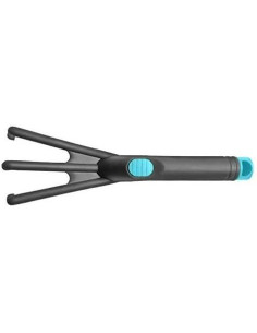 Grebla mini, pentru gradina, fibra de sticla, 3 dinti, 8x29 cm, Richmann