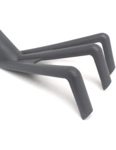 Grebla mini, pentru gradina, fibra de sticla, 3 dinti, 8x29 cm, Richmann 2