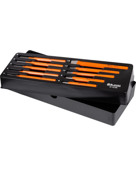 Set dalti si punctatoare diverse marimi, sertar TIP A (385x150 mm) pentru dulap mobil, 10 elemente, RICHMANN EXCLUSIVE