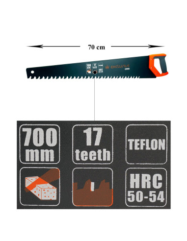 Fierastrau BCA 700mm teflonat, 34 dinti VIDIA - RICHMANN EXCLUSIVE