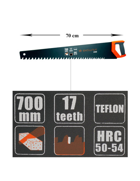 Fierastrau BCA 700mm teflonat, 34 dinti VIDIA - RICHMANN EXCLUSIVE