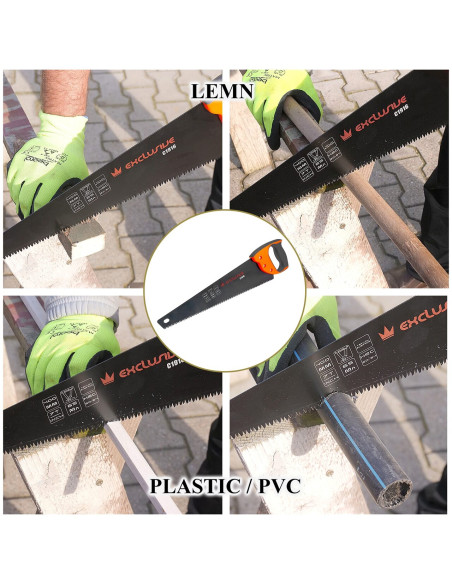 Fierastrau coada vulpe teflonat 450mm - RICHMANN EXCLUSIVE