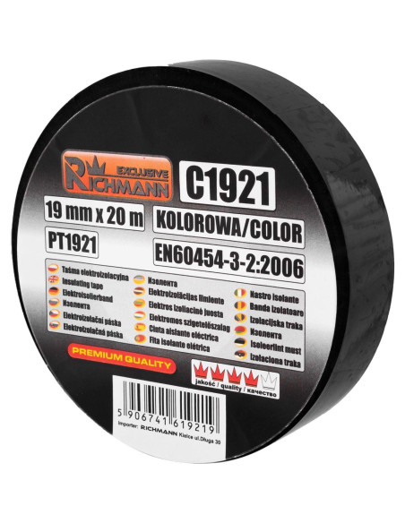 Banda izolat, 20 m x 19 mm, color, Richmann Exclusive