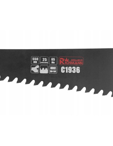 Fierastrau BCA teflonat, 25 dinti vidia, 550 mm, RICHMANN EXCLUSIVE